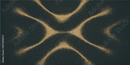 Abstract blue grunge background with a macro striped zebra fur texture