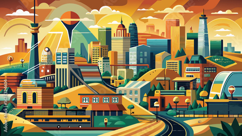 Johannesburg, South Africa, a bustling metropolis built on gold mines, where street art, vibrant neighborhoods, and the Apartheid Museum narrate the nation’s painful past and hopeful renewal.