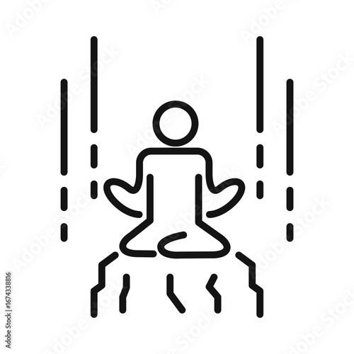 Line icon Vector illustration design