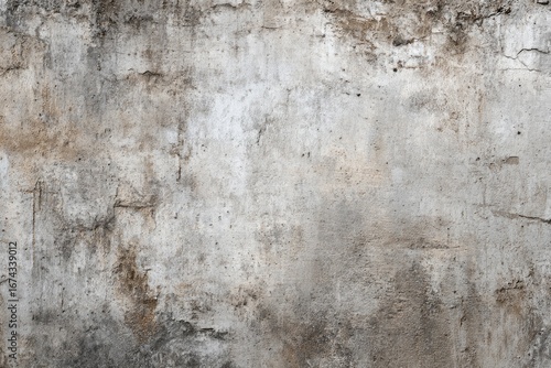 Wallpaper Mural Aged, weathered concrete wall.  Muted tones of gray, beige, and brown.  Textured surface with cracks and stains Torontodigital.ca