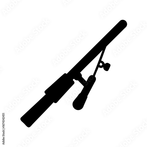 Black and white silhouette of microphone on boom arm ready to record audio