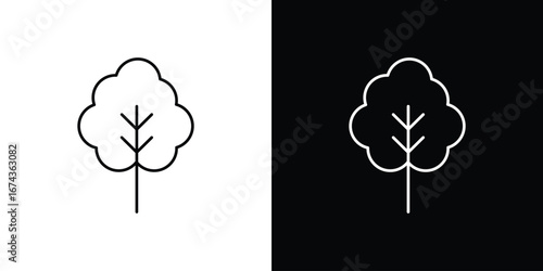 Tree free icons with Editable strokes set for UI UX