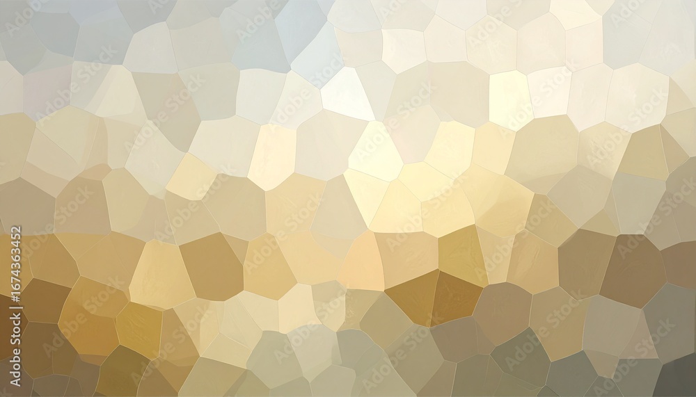 Abstract Background with Irregular Polygon Shapes in Cream and Gold Abstract Background with Irregular Polygon Shapes in Cream and Gold