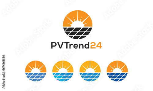 Soler Logo, Sun logo, Electricity logo, panel,  Template