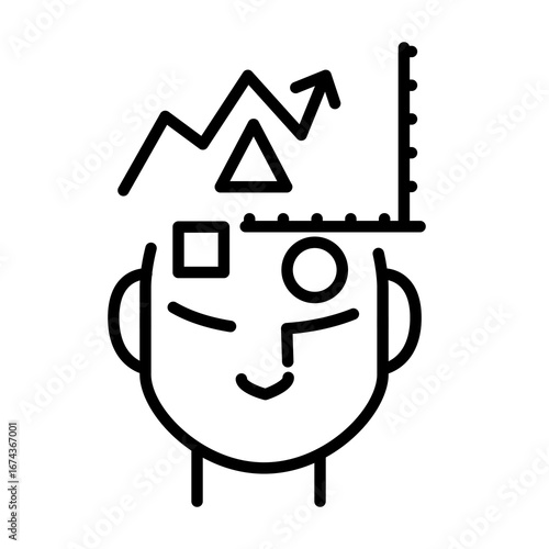 Line icon Vector illustration design