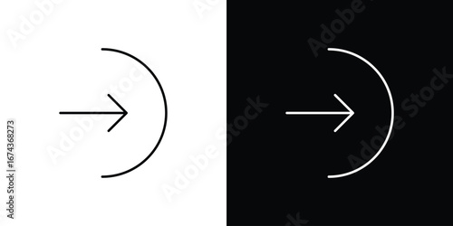 Enter icons with Editable strokes set for UI UX