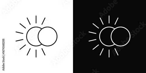 Eclipse icons with Editable strokes set for UI UX