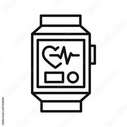 Line icon Vector illustration design