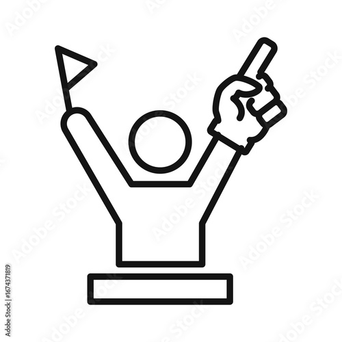 Line icon Vector illustration design