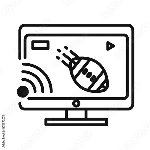 Line icon Vector illustration design