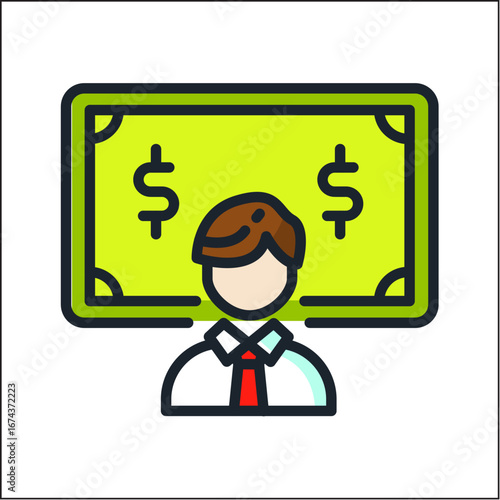 Line icon Vector illustration design