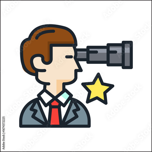 Line icon Vector illustration design