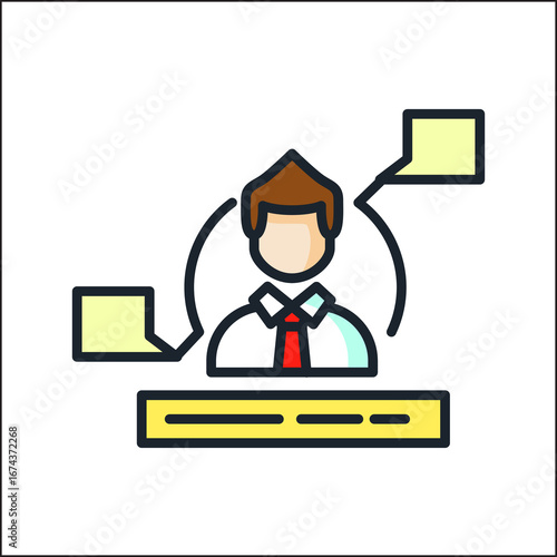 Line icon Vector illustration design