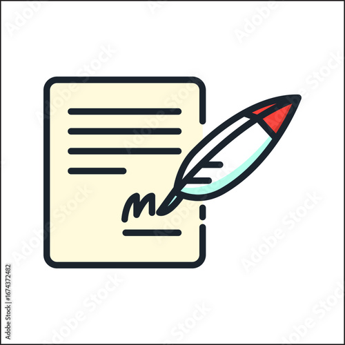 Line icon Vector illustration design