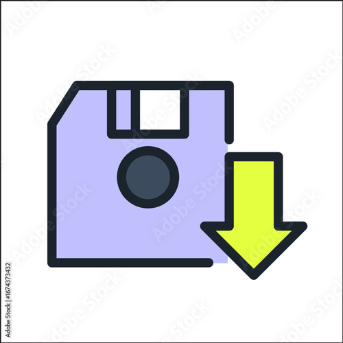 Line icon Vector illustration design