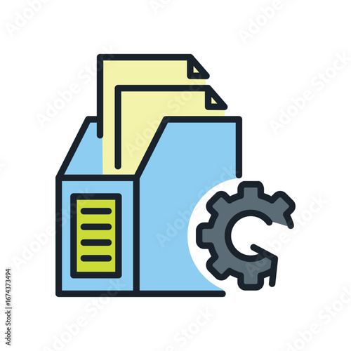 Line icon Vector illustration design