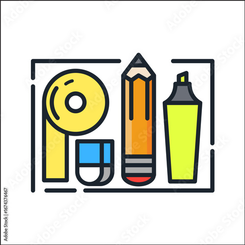 Line icon Vector illustration design