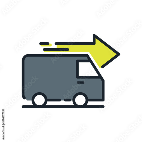 Line icon Vector illustration design
