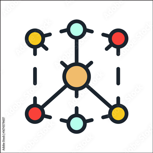 Line Icon Simple Vector Illustration Design