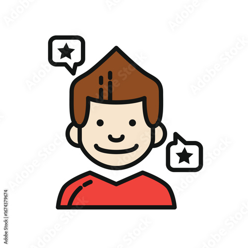 Line Icon Simple Vector Illustration Design