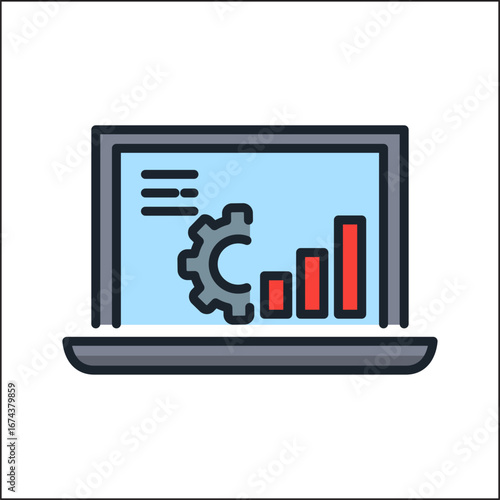 Line Icon Simple Vector Illustration Design