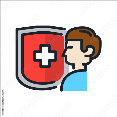 Simple line icon vector illustration design