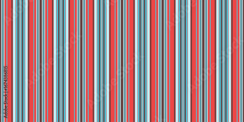 Vibrant vertical stripes in red, blue, and gray create a dynamic, modern pattern. Ideal for textile design, website backgrounds, or any project needing a bold, geometric aesthetic.