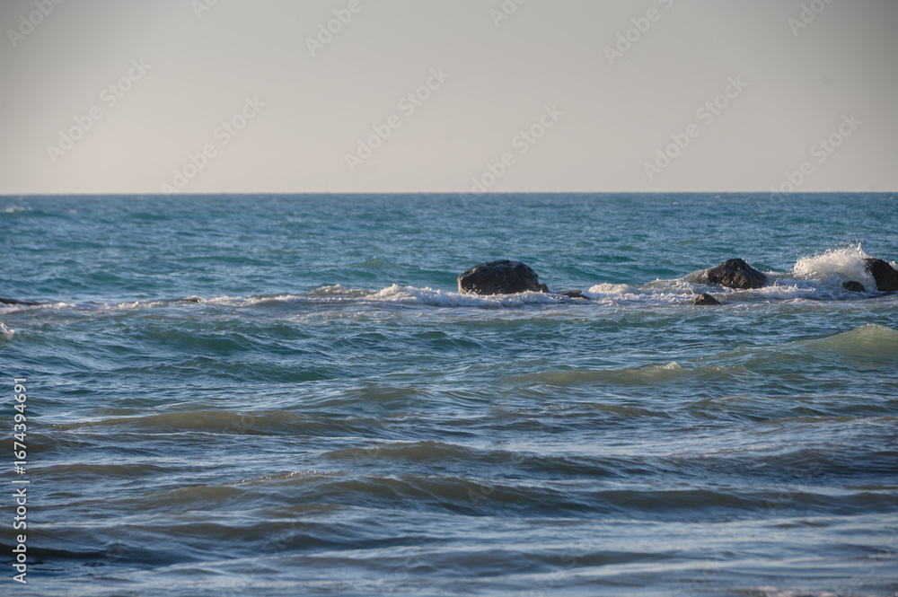 Obraz premium Mediterranean Seaside Landscape of Cyprus Island