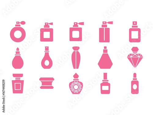 Elegant Essence: A captivating array of perfume bottles, each embodying a unique allure and sophistication, showcasing the art of fragrance.