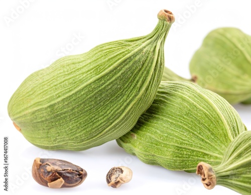 Wallpaper Mural Fragrant Green Cardamom Pods A Culinary Spice Close-Up Torontodigital.ca