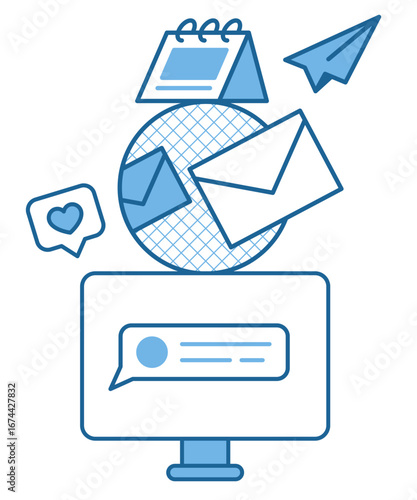 Efficient digital communication and scheduling