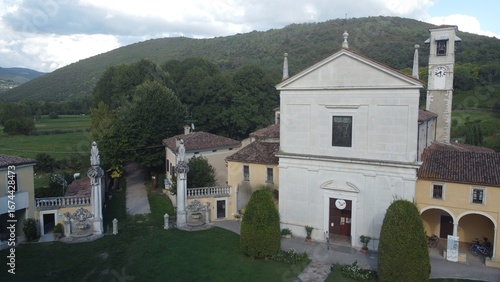 The Shrine of Our Lady of Valverde Rezzato in the province of Brescia in Italy was born near the site of the Marian apparition of 1399