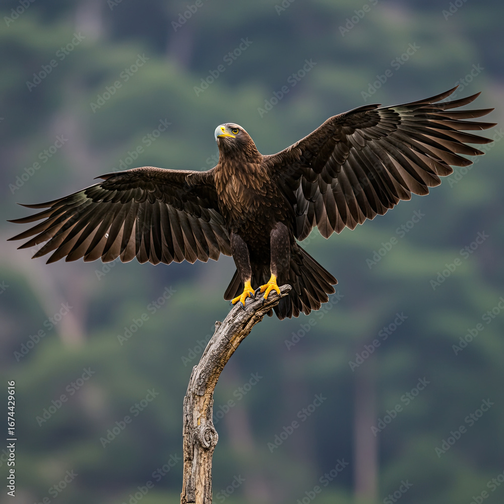 Obraz premium portrait of a bald eagle