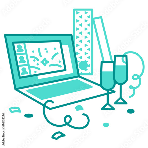 Corporate events at remote work