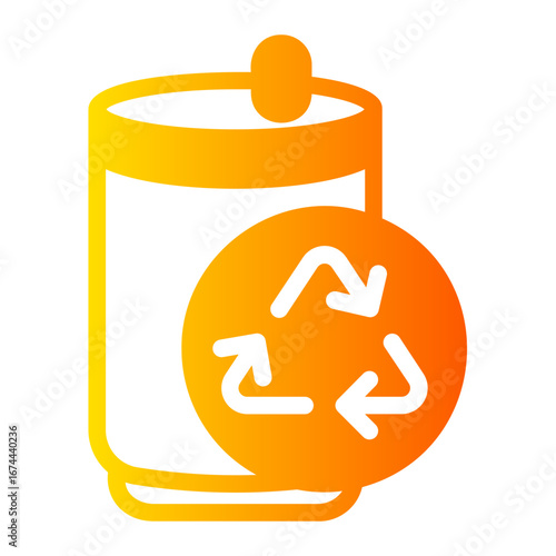 can gradient icon
