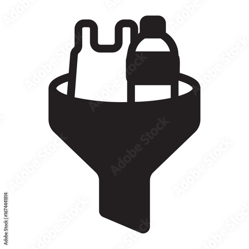 sorting glyph icon
