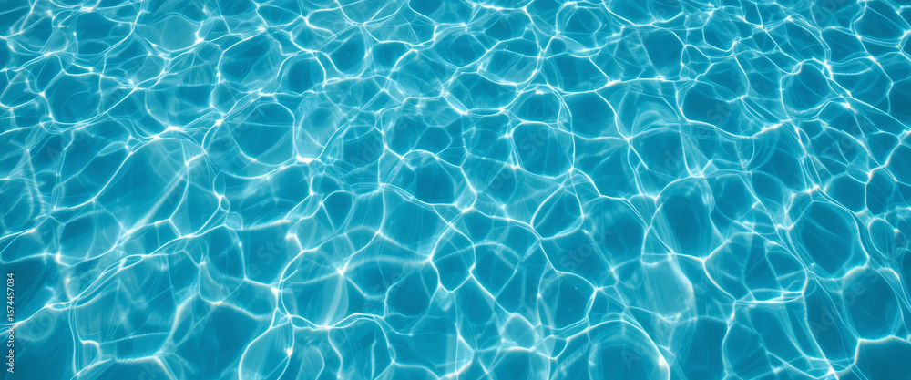 Obraz premium blue water background