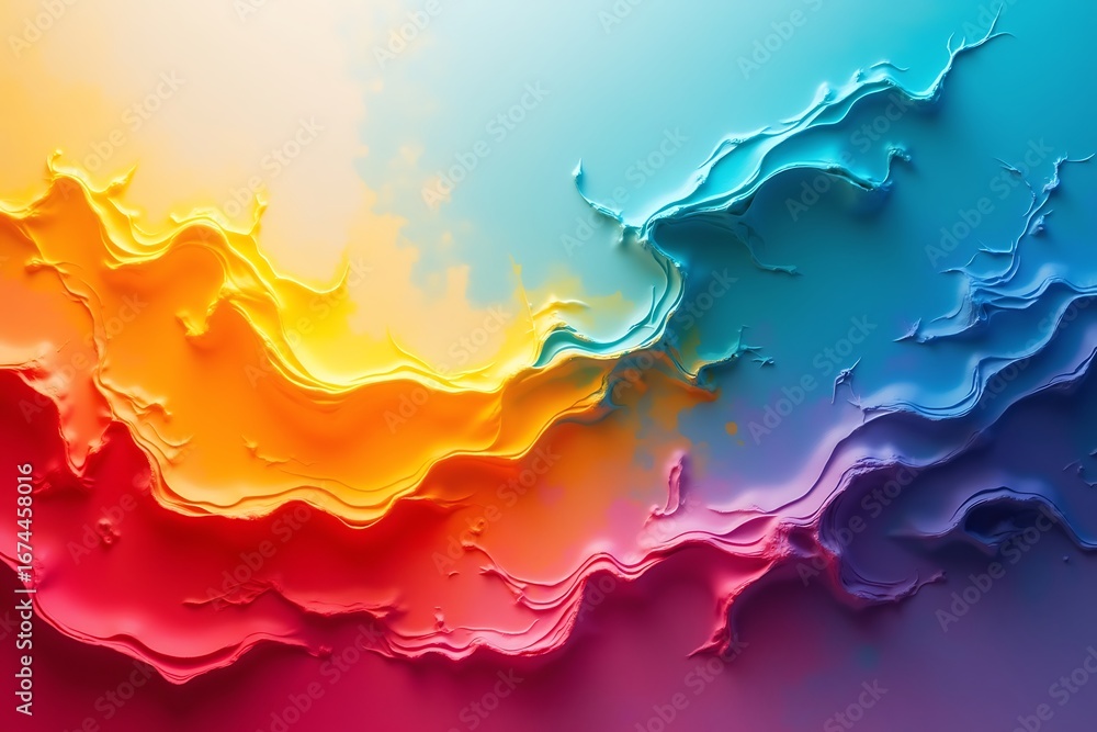 Obraz premium Abstract blurred colorful background