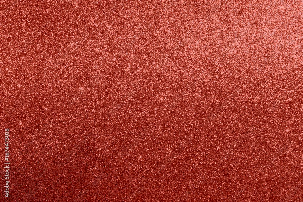 Fototapeta premium Elegant red glitter background with sparkling texture perfect for festive celebrations