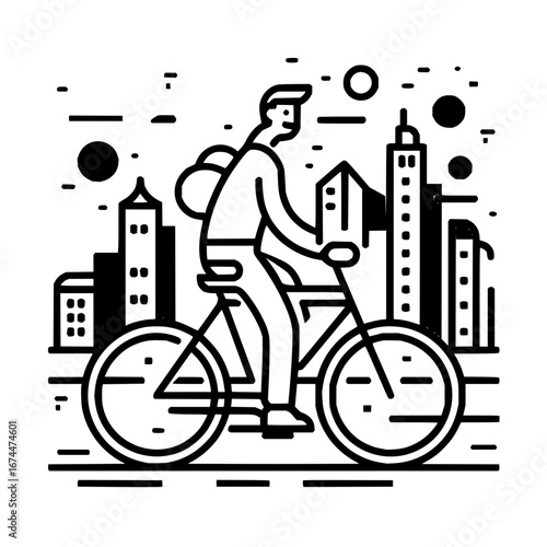 City cycling adventure: explore urban landscapes on two wheels with scenic routes and bike commuting options