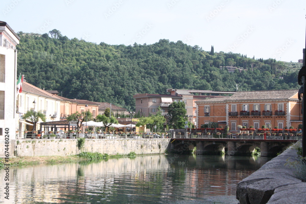 Fototapeta premium view of the old town of Italy 