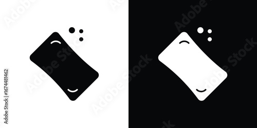 Soap icon. filled flat sign for mobile concept and web