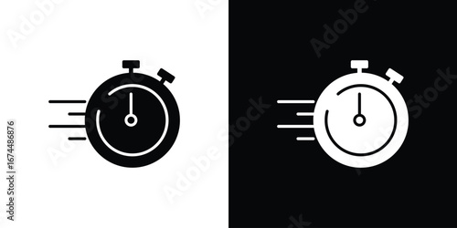 Express icon. filled flat sign for mobile concept and web