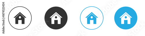 House icon. glyph vector icons collection
