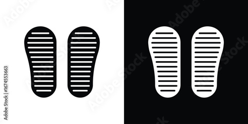 Soles icon. filled flat sign for mobile concept and web