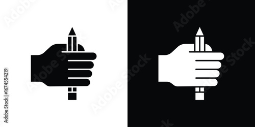 Self expression icon. filled flat sign for mobile concept and web