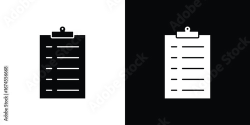 List icon. filled flat sign for mobile concept and web