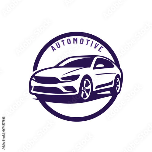 Car service auto garage logo vector