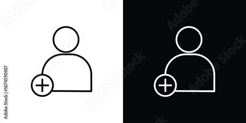 Remove user icon logo vector template