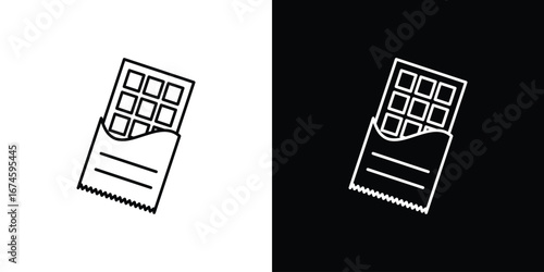 Chocolate icon logo vector template